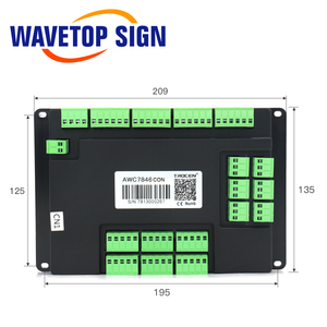 WaveTopSign Trocen AWC7846替代AWC708C Plus <span class=keywords><strong>CCD</strong></span> Co2激光控制器系统，用于激光雕刻切割机