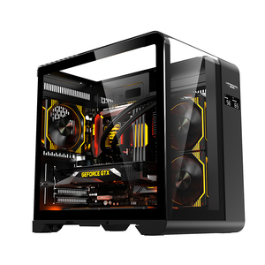 Lovingcool เคสคอมพิวเตอร์กระจกนิรภัย USB3.0 HD, สินค้ามาใหม่เคสคอมพิวเตอร์เคส PC MATX PC - Product Image 1