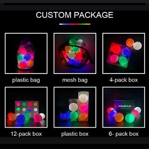 Nhà sản xuất <span class=keywords><strong>LED</strong></span> Golf Bóng gói tùy chỉnh <span class=keywords><strong>Led</strong></span> <span class=keywords><strong>Light</strong></span> <span class=keywords><strong>Up</strong></span> Golf Balls ánh sáng ban đêm Golf đào tạo thực hành bóng - Product Image 4
