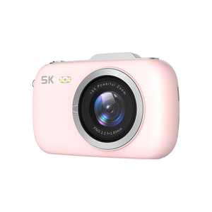 Akıllı 18X dijital Zoom 80MP fotoğraf otomatik odaklama dijital Video seyahat için kompakt 5K Video kamera kayıt desteği flaş