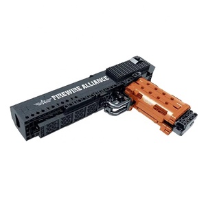Wholesale Cheap Magnum <strong>Revolver</strong> <strong>B</strong> Toy Gun Brick Toy Military Building Block <strong>Revolver</strong> Assembled Cool Gun Toy for Kids - Product Image 3