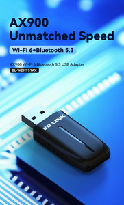 LB-LINK WDN951AX AX900无线网络6蓝牙5.3笔记本电脑外部无线适配器与Win7/Win10/Win11 Linux兼容 - Product Image 2
