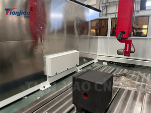 เครื่องแกะสลักไม้ CNC แบบ5แกนความเร็วสูงเครื่องแกะสลักหยกขนาดใหญ่2040รูปปั้นแกนกัดโฟมมอเตอร์กำลังสูง - Product Image 5