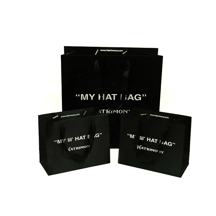 new design luxury gift shopping paper bag packaging printing your logo quality cardboard paper bag with ribbon rope