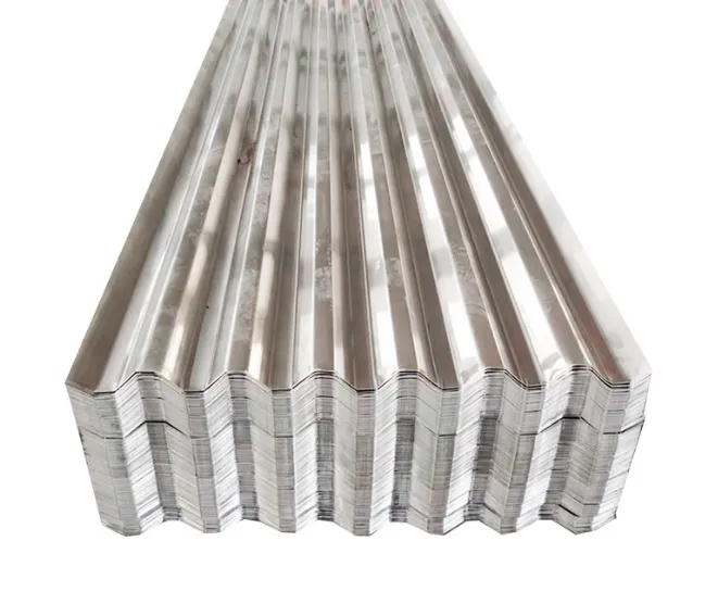Marché asiatique 4x8 Gi Tôles ondulées en zinc Prix du métal Tôle de toiture en acier galvanisé