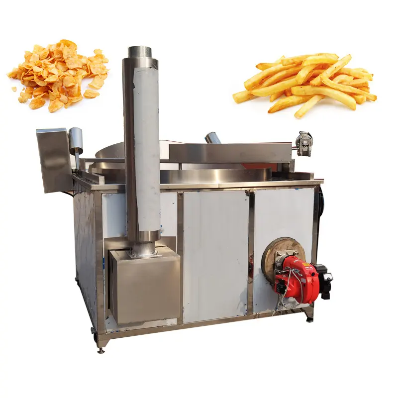 DBS industriel électrique économiser de l'huile forme ronde noix de cajou cacahuètes tournesol friteuse Machine pour banane plantain croustilles de manioc