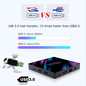 互联网电视盒免费频道在线电影智能Wifi机顶盒欧盟美国插头语音控制 - Product Image 5