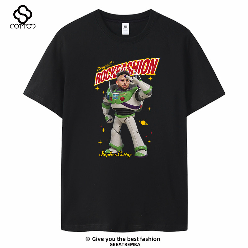 Curry robot salutes-black