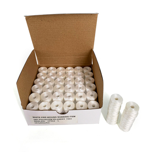 75d/2预缠绕线轴无侧型L底线聚酯线轴144件底线轴 - Product Image 2