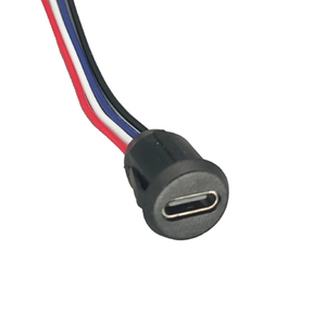 <strong>4</strong> Way Snap in USB Type C Jack Socket Panel <strong>Mount</strong> USB C Connector Charge Cable - Product Image 3
