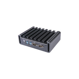 インダストリアルミニPC I5-4200U 5200U DDR3 Haswell/ Broadwellデスクトップ組み込みインダストリアルコンピュータ4 USB3.0 2 COMデュアルLanミニPC - Product Image 1