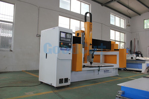 Cortador de espuma 3d CNC de 3 ejes y 4 ejes, máquina de producción de puerta, enrutador de madera de Mdf para modelado de poliestireno eps - Product Image 3