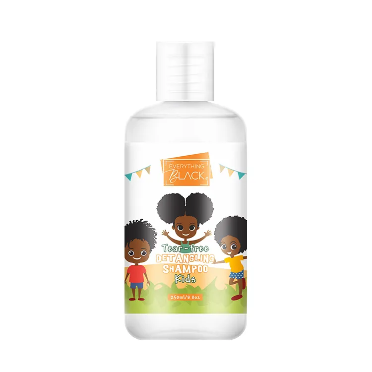 Lavagem de banho suave e shampoo com ingredientes naturais, hidratação diária, para pele de crianças e couro cabeludo
