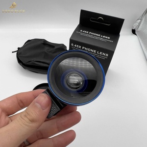 Sıcak satış 0.45X iki bir Lens telefon Zoom objektifi cep telefonları için - Product Image 2