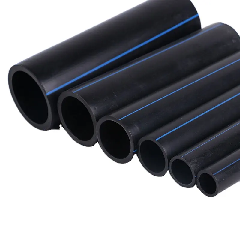 Tuyaux PE100 HDPE pour l'alimentation en eau 20mm à 1200mm