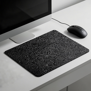 Alfombrilla de ratón de goma para juegos, teclado de impresión personalizada plegable, programación avanzada a granel, portátil, a prueba de agua, abstracta, Overlock - Product Image 6