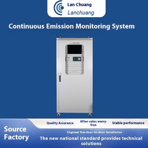 Sistema inteligente de monitoreo continuo CEMS Lanchuang SO2 NOX, detector de humo de aceite de emisión de partículas, analizadores de gas - Product Image 4