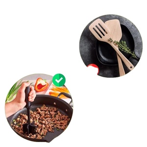 2024 Multi-functional Meat Chopper Potato Salad Tomato Chopper Rice Mixer Grinding Spatula Heat Resistant Meat <strong>Masher</strong> - Product Image 2