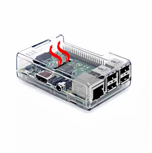 Raspberry Pi 3B Case Generation Kit de funda protectora de plástico para Raspberry Pi 3B/b + Componentes electrónicos de la placa base - Product Image 1