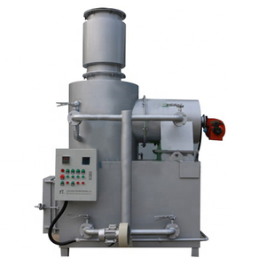 Incinerador de basura sólida Máquina de cremación de animales Respetuoso con el medio ambiente Horno de quema de residuos industriales Motor de núcleo Engranaje del motor - Product Image 6
