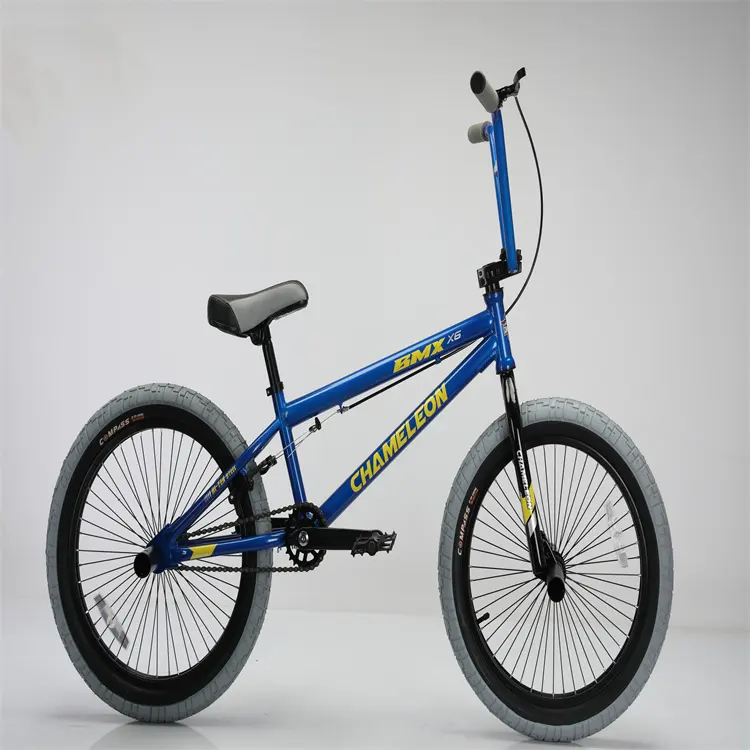 Bici bmx da corsa bicicleta freestyle da 20 pollici con ruota grande da uomo personalizzata