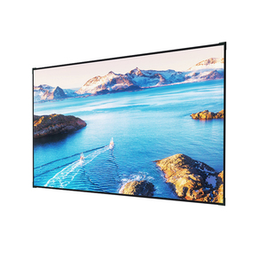 Low Price Promotion High Precision Interactive <strong>Screen</strong> Open <strong>Frame</strong> 120 &quot;0.4cm Ultra-narrow <strong>Frame</strong> <strong>Screen</strong> - Product Image 1