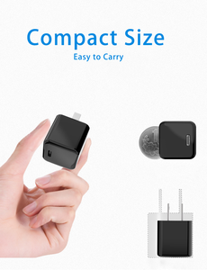 Kompakt 20W PD USB-C hızlı şarj GAN güç adaptörü On-the-Go şarj telefonları kameralar kulaklık-uyumlu AU ab abd 5V3A - Product Image 5