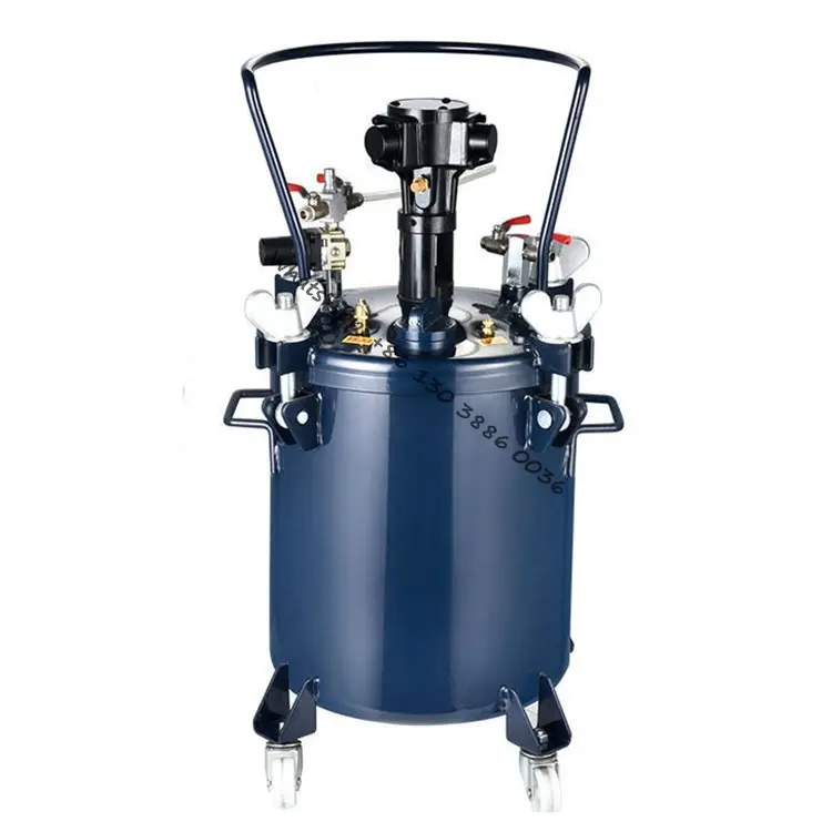 304 paslanmaz çelik karıştırma sprey boya basınçlı kap tankı 60L hava ile çalışan karıştırma karıştırıcı otomatik karıştırma basınç tankı