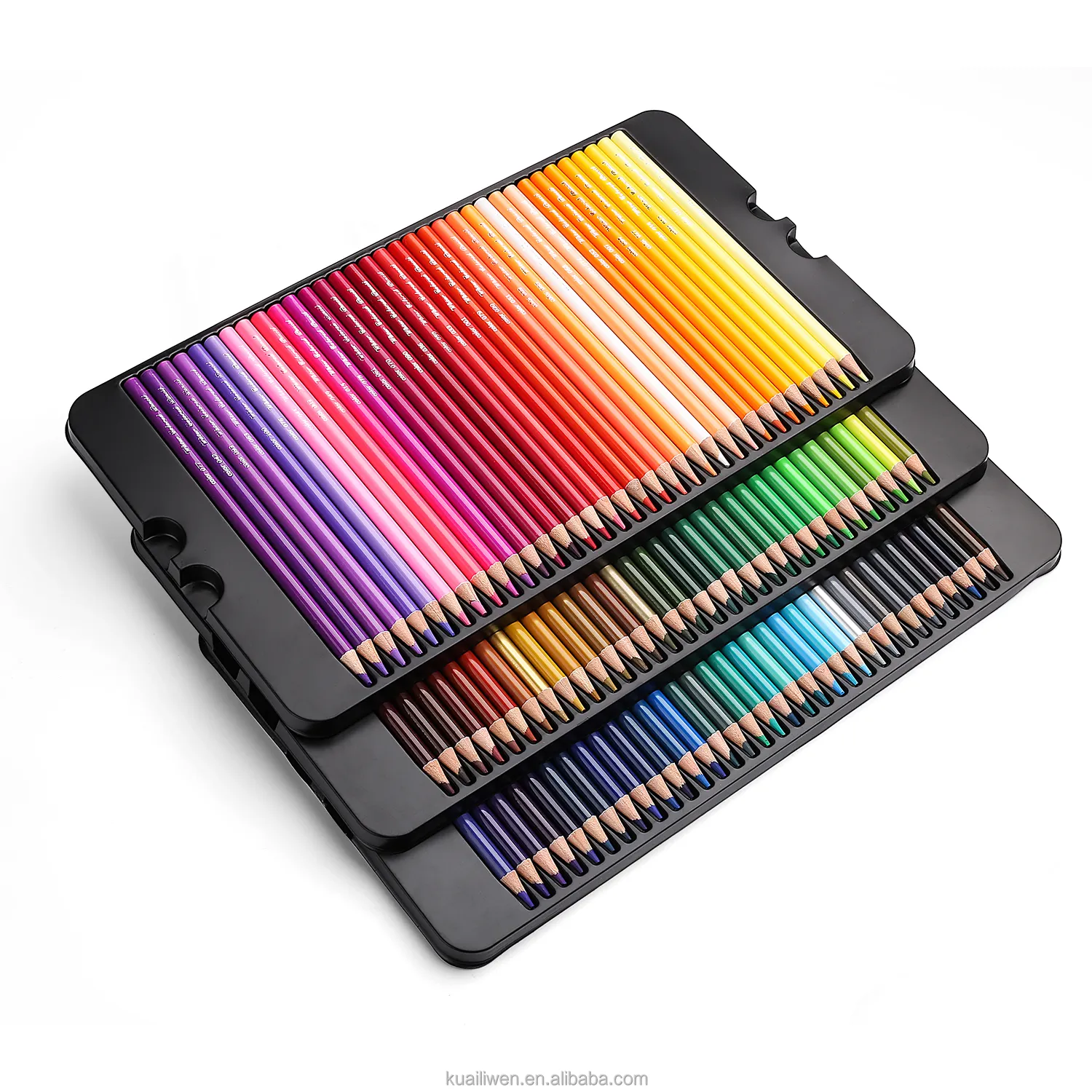 Conjunto de estanho de 72/100/120 cores, lápis coloridos para colorir livro enchimento e desenho