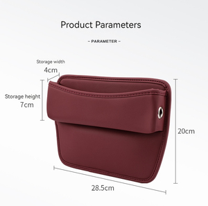 กล่องเก็บของหนัง PU อเนกประสงค์ปรับแต่งได้ช่องเก็บของท้ายรถพับได้ - Product Image 6