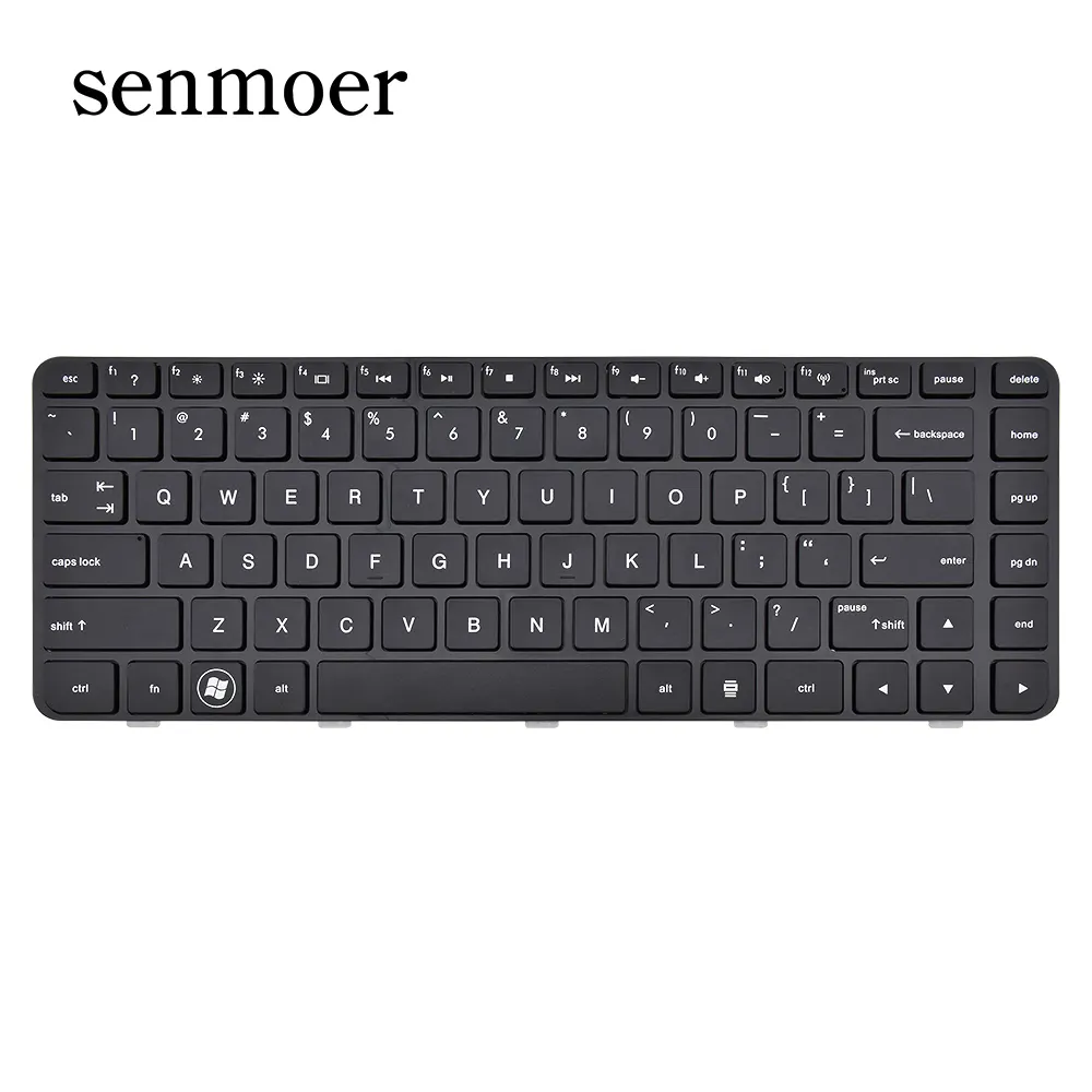 En stock meilleure vente meilleur prix pavillon tendance DM4-1000 DM4-2000 DV5-2000 avec cadre clavier pour ordinateur portable pour HP