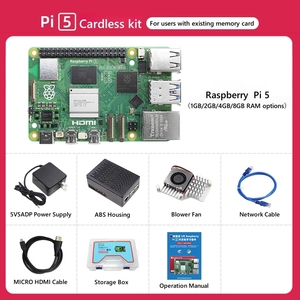 Raspberry Pi 5 5B/4B комплект для разработки Raspberry Pi 5 8GB Материнская плата Python Программирование AI Kit - Product Image 3