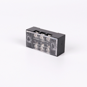 15A 3P 600V <strong>Fixed</strong> <strong>Type</strong> Double Row Screw Brass Conductor <strong>Terminal</strong> <strong>Block</strong> TB1503 Wire Connector Barrier <strong>Terminal</strong> <strong>Blocks</strong> - Product Image 3