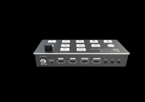 Venta al por mayor 4K 2 canales Video Switcher Broadcast Joystick Broadcast Video Streaming Switcher Broadcast Keyboard - Product Image 5