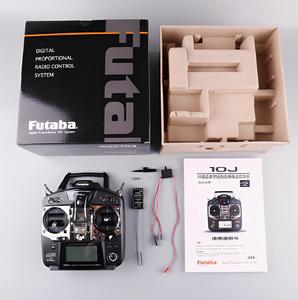 Futaba T10J 2.4GHz T-FHSS10 Modell Drohne Fernbedienung Set Kunststoff Fernbedienung für Modell Drohne - Product Image 2