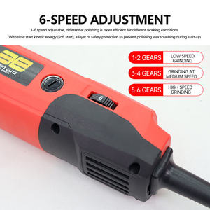 380W Mini Da Xe Máy Đánh Bóng 3 Inch 75Mm Ủng Hộ Tấm Scratch Remover Tự Động Đánh Bóng Đệm Cho Xe - Product Image 3