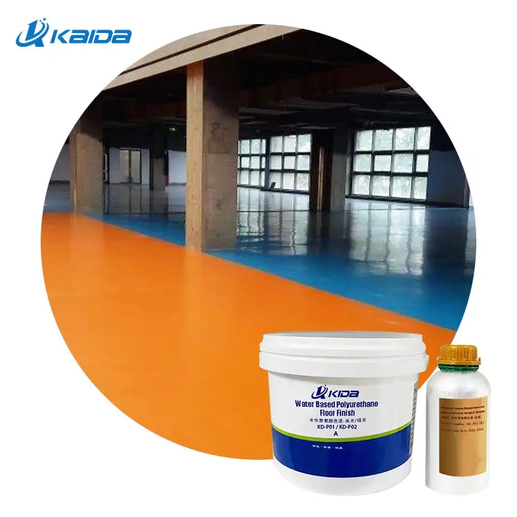 Đàn hồi nước dựa trên Polyurethane tầng bao gồm Poly Over sơn Polyurethane lớp phủ chống thấm nước cho sàn trường phòng tập thể dục