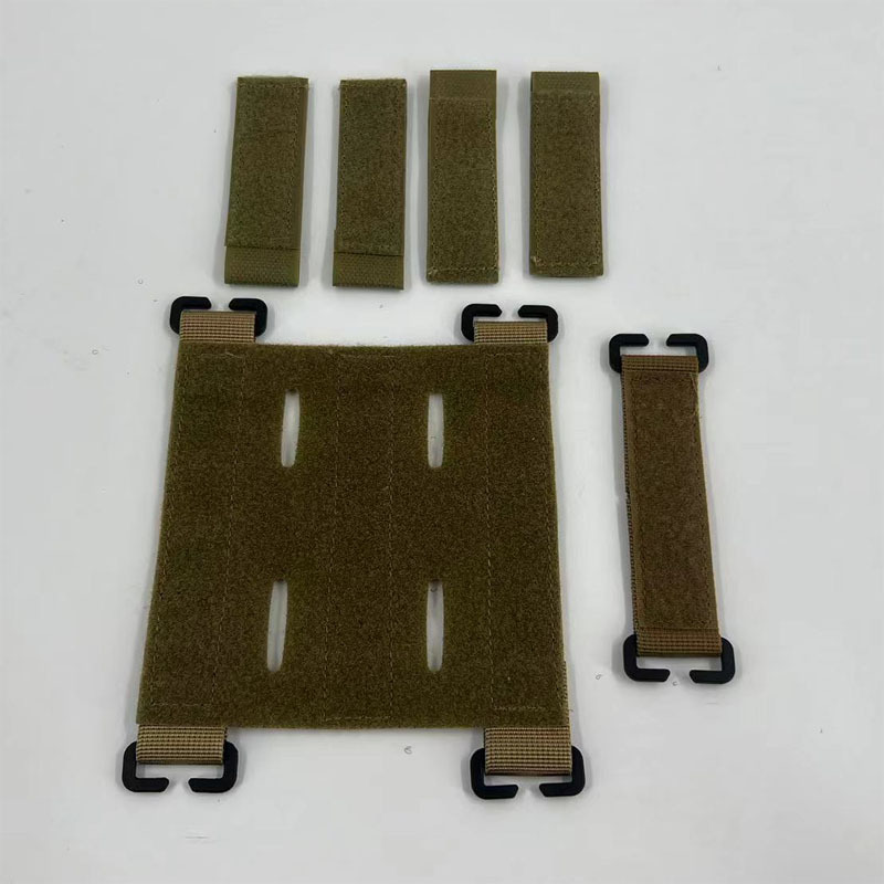 Square Tactical Velcro 3-Piece Set - Green