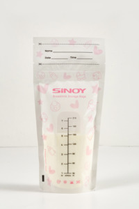 अनुकूलित पूर्व-स्टेरिलाइज्ड स्तन दूध भंडारण बैग बच्चे के भोजन के बैग लीक सबूत स्तन दूध बैग - Product Image 6