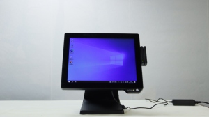 Barato 15,6 pulgadas escritorio todo en uno Pos Win7 máquina Registradora de caja Dispositivo de pantalla táctil máquinas sistemas Pos para tienda minorista - Product Image 2