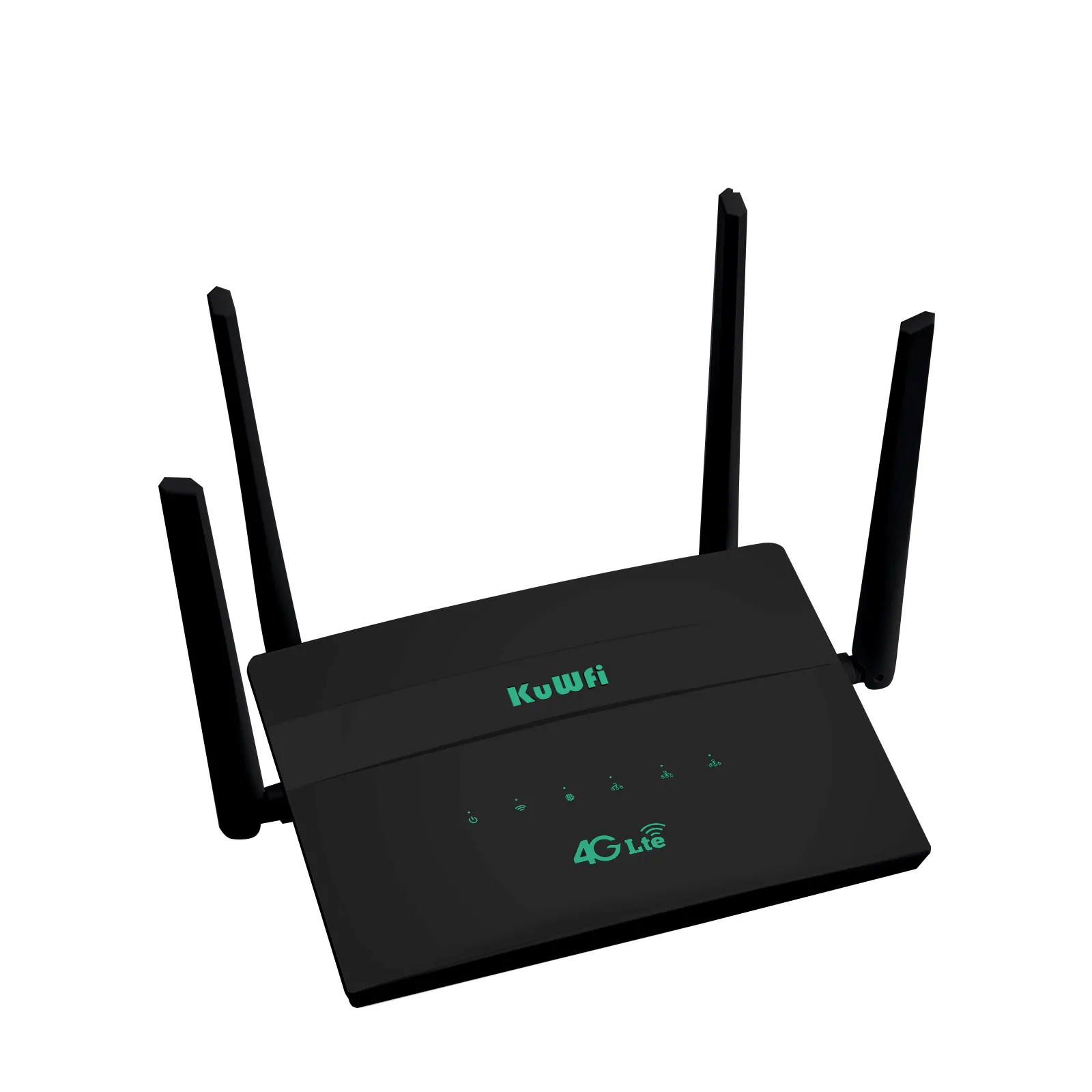Doppelband KuWFi 4g-Router 750Mbps 4g lte drahtloser Router 32 Benutzer entsperrtes Modem-Router WLAN 4G mit SIM-Karte