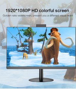 デスクトップ21.5 23.8インチI3 I5 I7 I9 AioデスクトップコンピューターオールインワンPCビジネスオフィス編集およびホームエンターテインメント - Product Image 4
