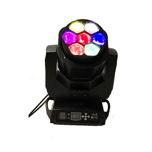 Hochwertige dmx Bühne Bienen auge 7x40w LED Moving Head Zoom für Disco Party Club Bar DJ Show