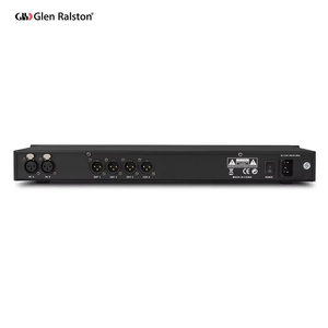 Glen Ralston 2 entradas 4 salidas mezclador ecualizador sistema de sonido profesional procesador de audio digital - Product Image 5
