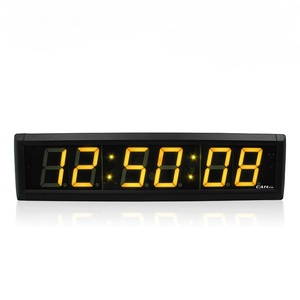 [Ganxin] 2,3 Zoll 6-stelliges 7-Segment, NTP PoE-Wanduhr, digitaler LED-Countdown-Timer
