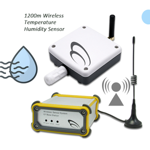 Sensor IOT inalámbrico industrial, monitor de temperatura y humedad, registrador de datos, temperatura, humedad con señal de salida RS485 - Product Image 1