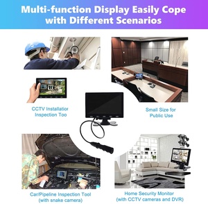 Monitor LCD de 10,1 pulgadas con HD VGA AV, monitor de visión trasera para coche, seguridad, conectar cámara/pc/dvr, promoción de abril - Product Image 3