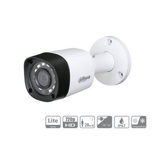 * 插座 * 大华720P 1MP模拟子弹摄像机固定镜头3.6毫米IP67 DC12V HDCVI智能红外塑料外壳 - Product Image 4
