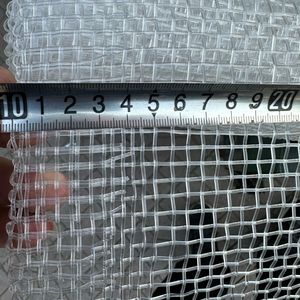 Yüksek sıcaklığa dayanıklı kalın naylon Mesh vinil böcek örgü filtre ekran ipek koyun konveyör bant doğrudan fabrika plastik ağları - Product Image 2