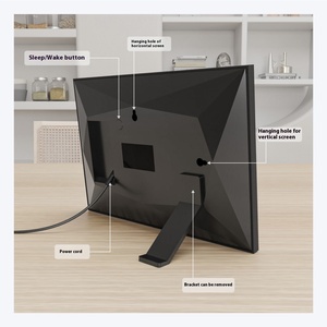 סינקגו Wifi לוח שנה דיגיטלי חכם (שחור) 10 אינץ '1280x מסך 800 מסגרת דיגיטלית יפה סינכרון - Product Image 6